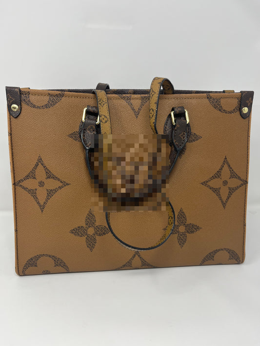 Brown Monogram Shoulder Bag