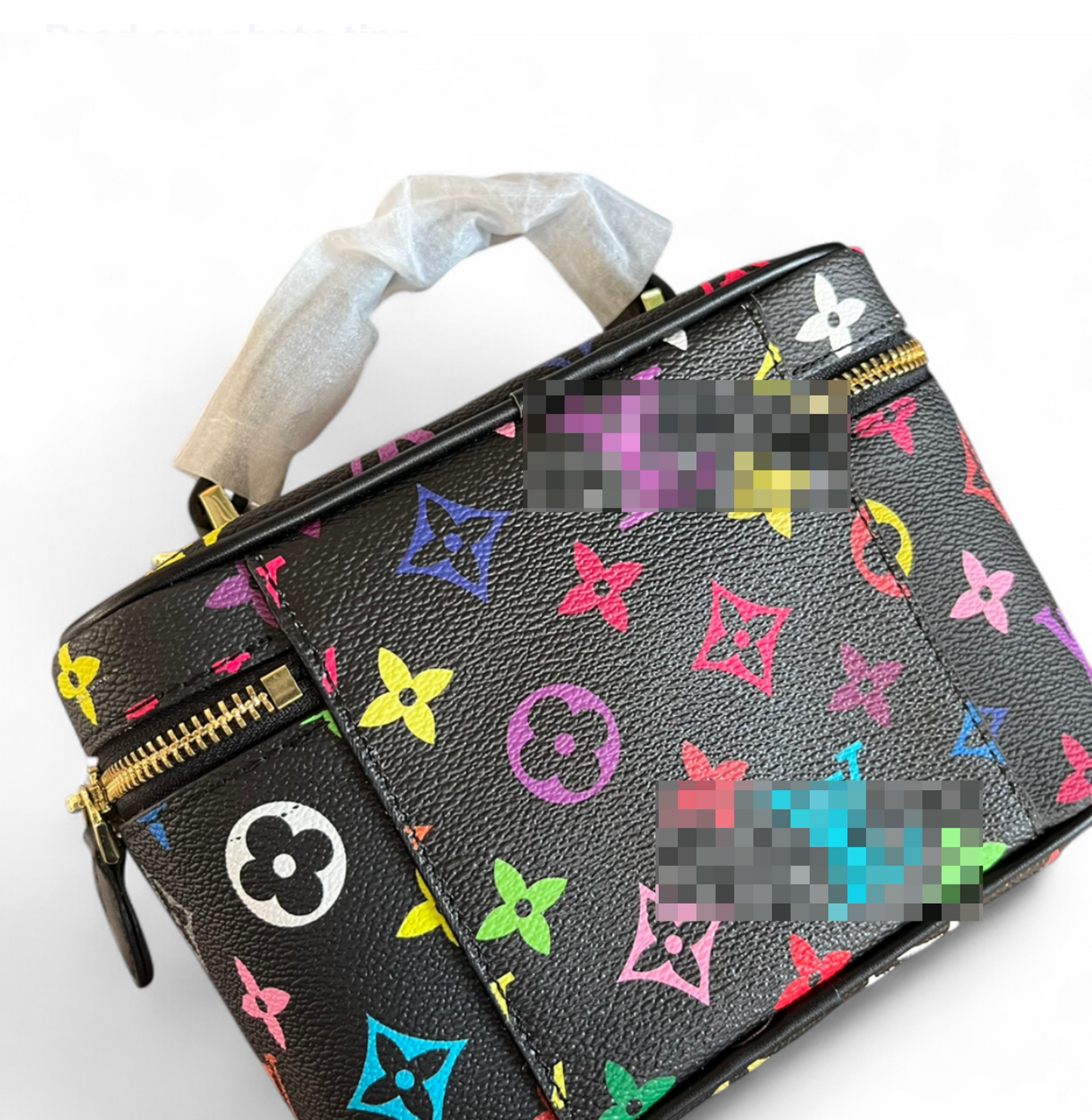 Monogram Rainbow Black Mini bag