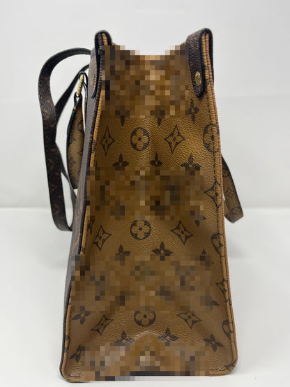 Brown Monogram Shoulder Bag
